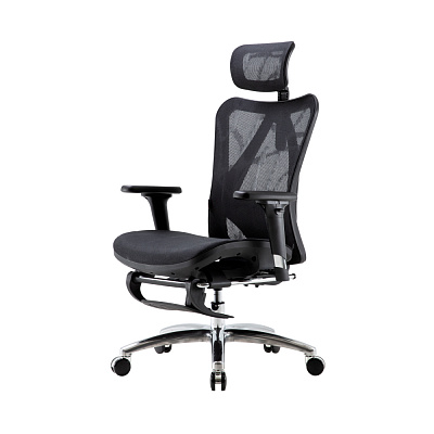 Кресло офисное LuxAlto M57-F, Черный