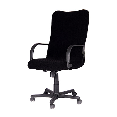 Чехол на офисный стул LuxAlto Parquet 210 GSM, размер L, black