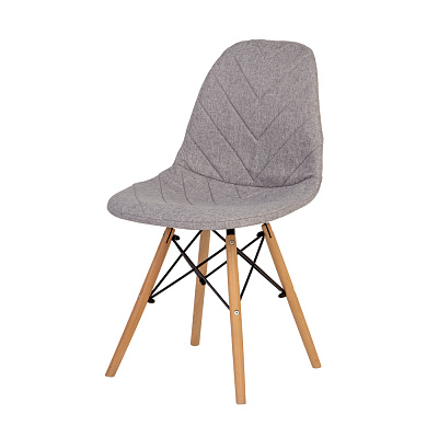 Чехол на стул LuxAlto для модели Eames/Aspen, рогожка светло-серый (Laguna 932)