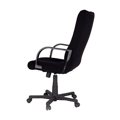 Чехол на офисный стул LuxAlto Parquet 210 GSM, размер L, black