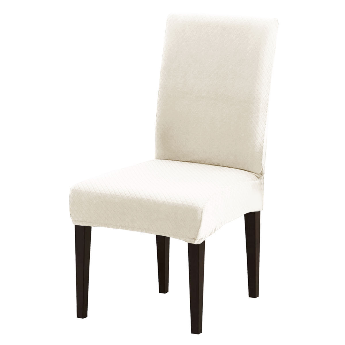 Чехол на стул LuxAlto Quilting 310 gsm (W001) white