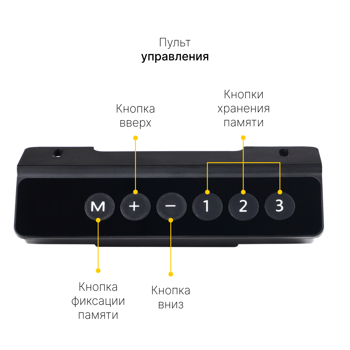 Стол с регулировкой высоты SR2 черный/ЛДСП черный, 140x70