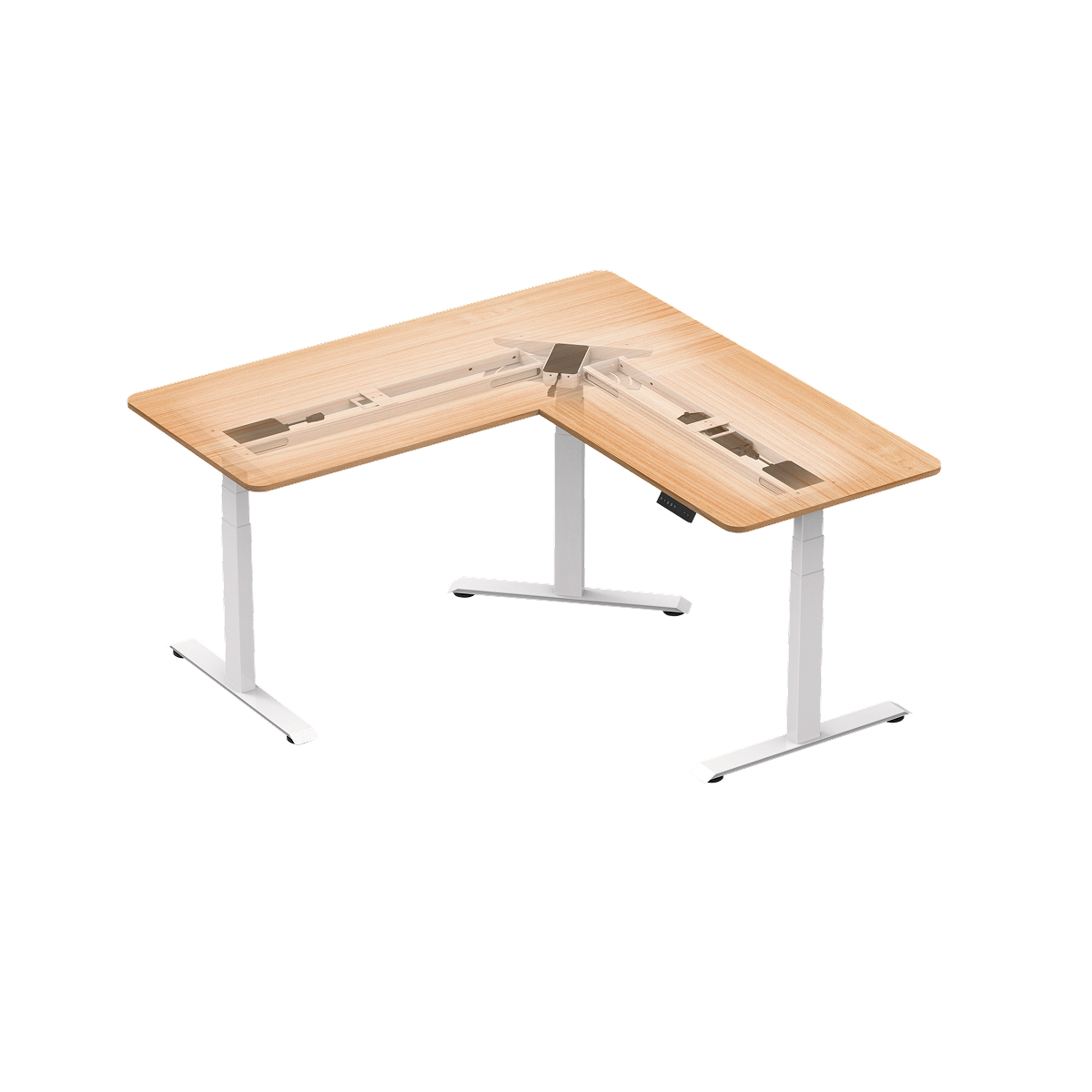 Подстолье с регулировкой высоты 3A3 TRI-MASTER, белый