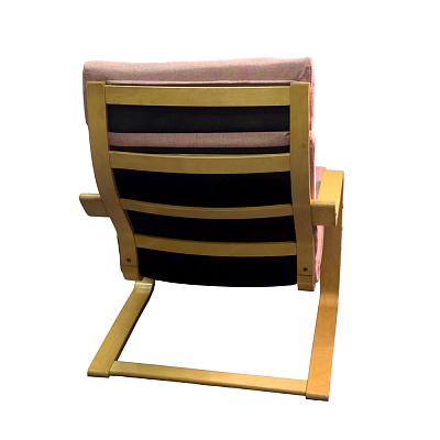 Чехол LuxAlto на кресло Poang, рогожка розовый (Laguna 310)