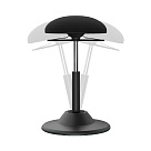 Стул динамический для работы сидя или стоя LuxAlto R05-G, чёрный