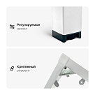 Стол обеденный ST45 белый/HPL белый, 180x90
