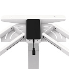 Подстолье с регулировкой высоты 3A3 TRI-MASTER, белый