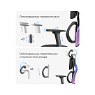 Кресло игровое XIAOQI X5S-F с подставкой для ног, чёрный