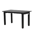 Стол с регулировкой высоты 4S2 черный/ЛДСП черный, 180x80
