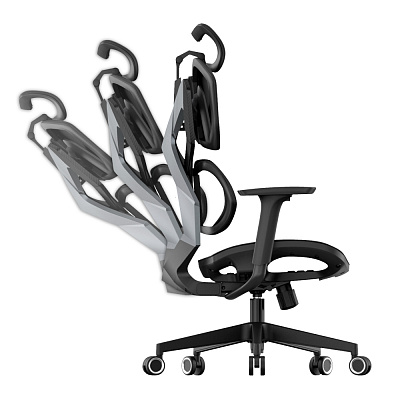 Кресло игровое XIAOQI X5C, черный