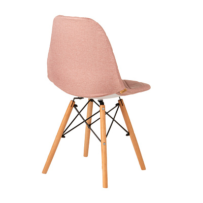 Чехол на стул LuxAlto для модели Eames/Aspen, рогожка розовый (Laguna 310), комплект 4 шт.