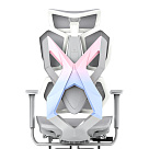 Кресло игровое XIAOQI X5S-F с подставкой для ног, серый