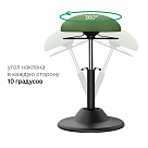 Стул динамический для работы сидя или стоя LuxAlto R05-G, зеленый