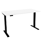 Стол с регулировкой высоты SRF2J черный/белый ЛДСП 140х80