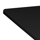 Столешница ЛДСП LuxAlto U999 ST2, цвет чёрный, 1600*700*25 мм