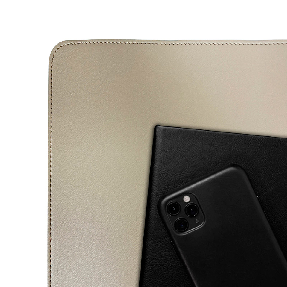 Коврик для мыши Leather Бежевый 80*40 см
