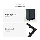 Подстолье офисное LuxAlto LA-ST45 металл, 140х70 черный